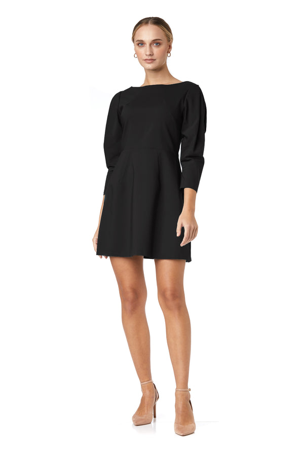 Erin puff sleeve mini dress