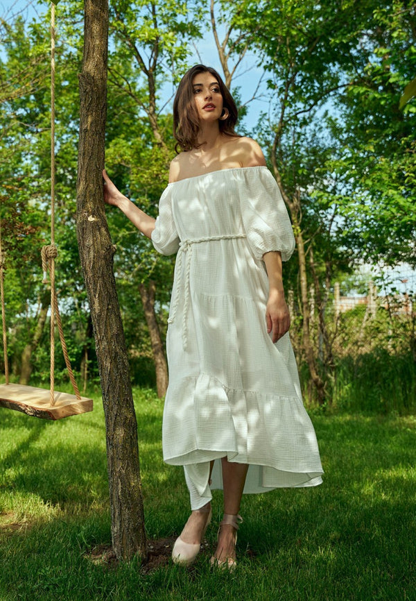 Daydreamer cotton muslin dress